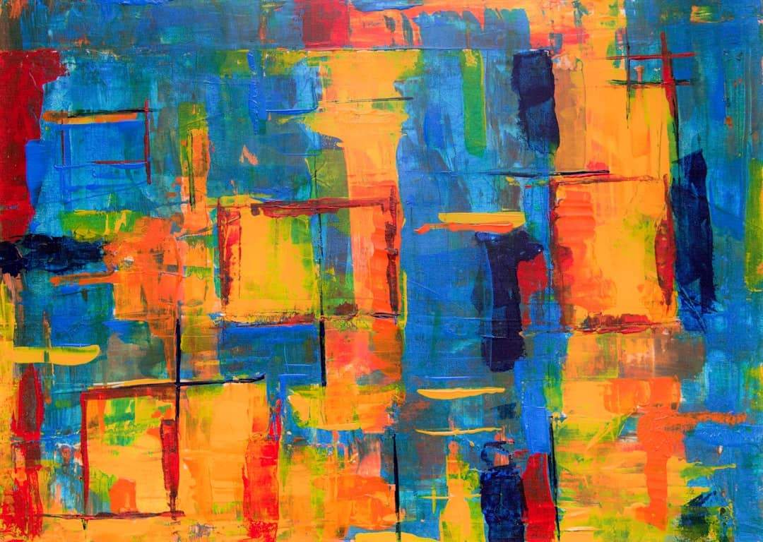 Photo Abstract painting