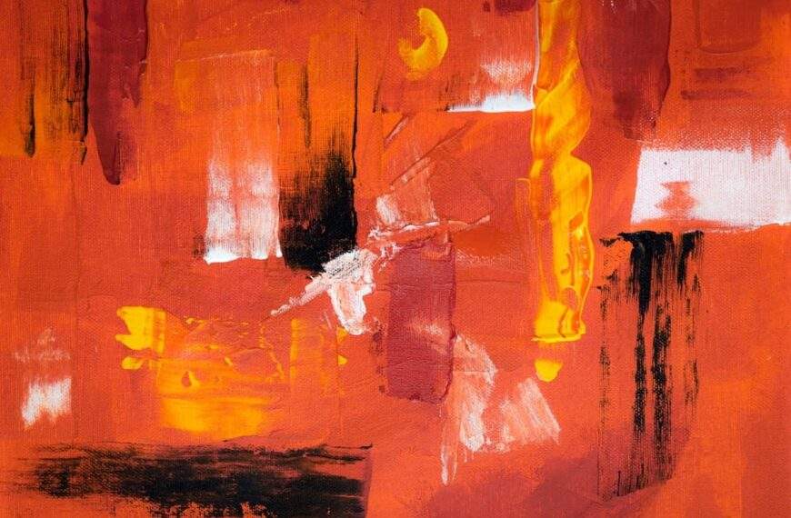 Photo Abstract painting