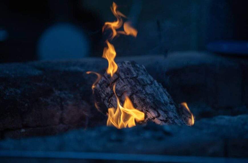 Photo Burning fire