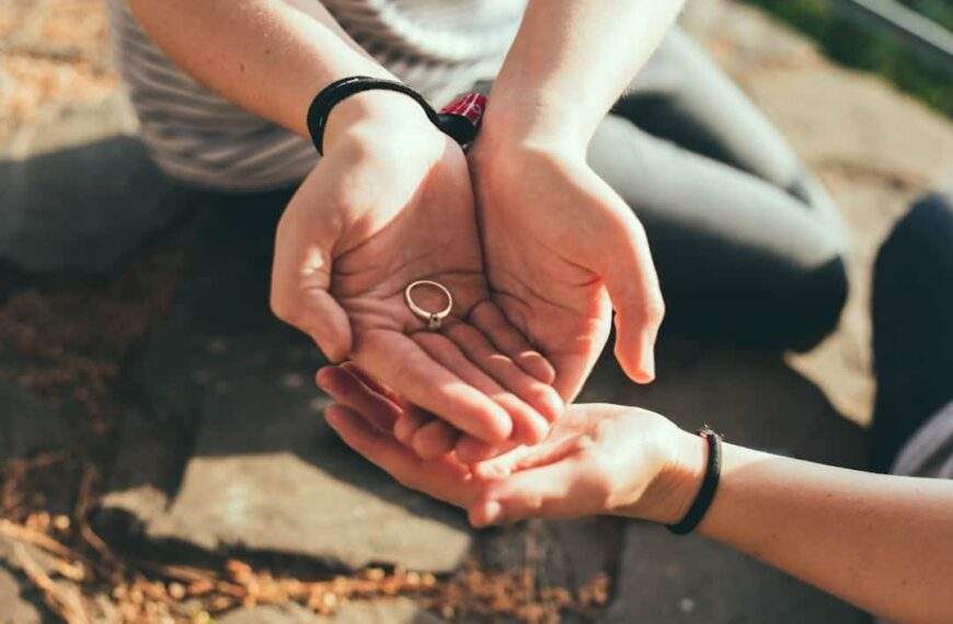 Photo Engagement ring