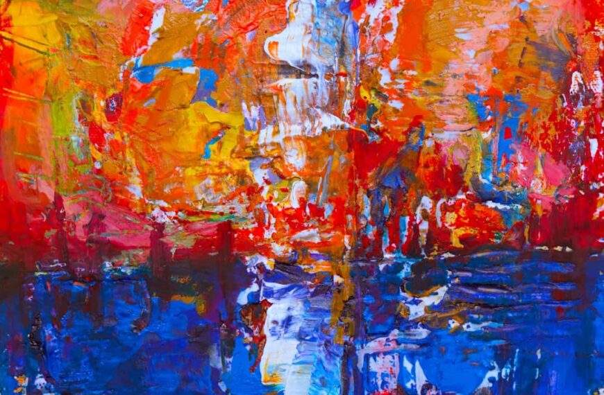 Photo Abstract painting