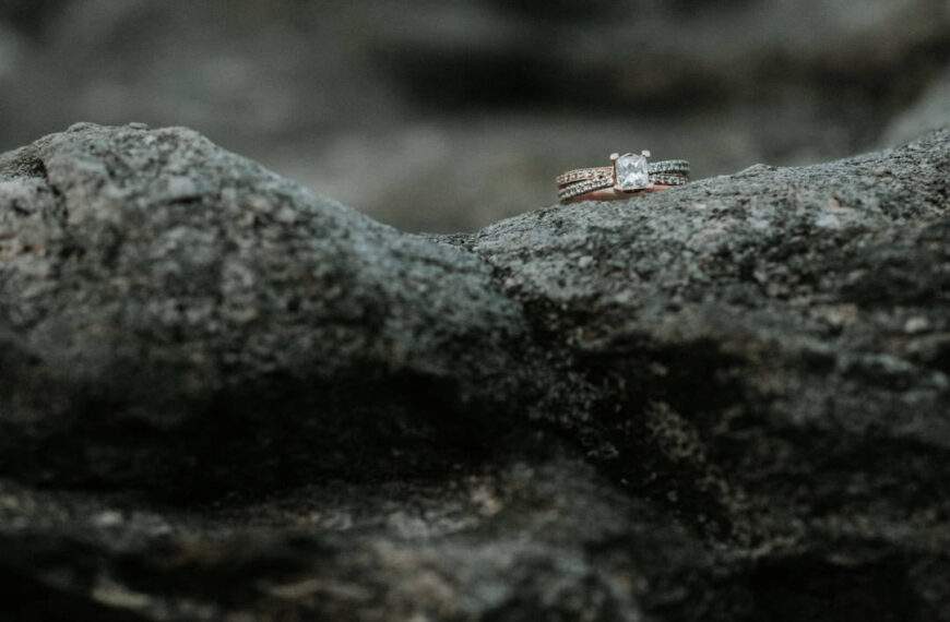 Photo Silver engagement rings