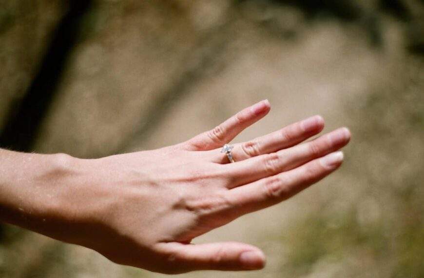 Photo Engagement ring