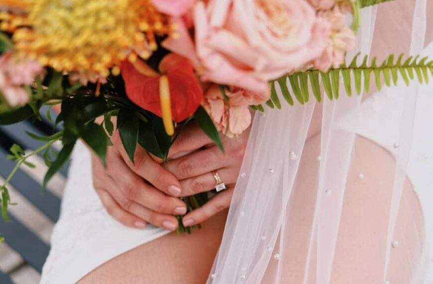 Photo Engagement bouquet