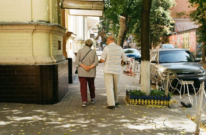 Photo Elderly couple