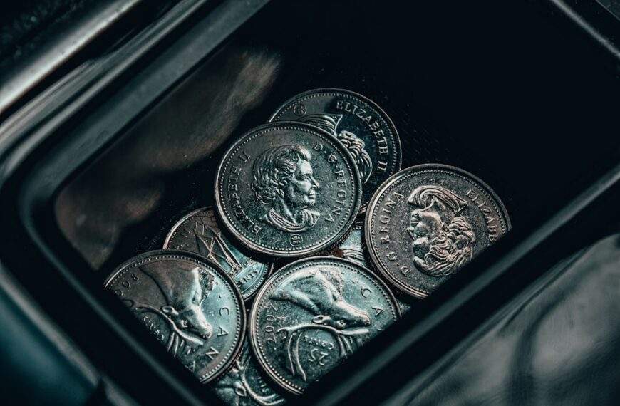 Photo Nickel coins