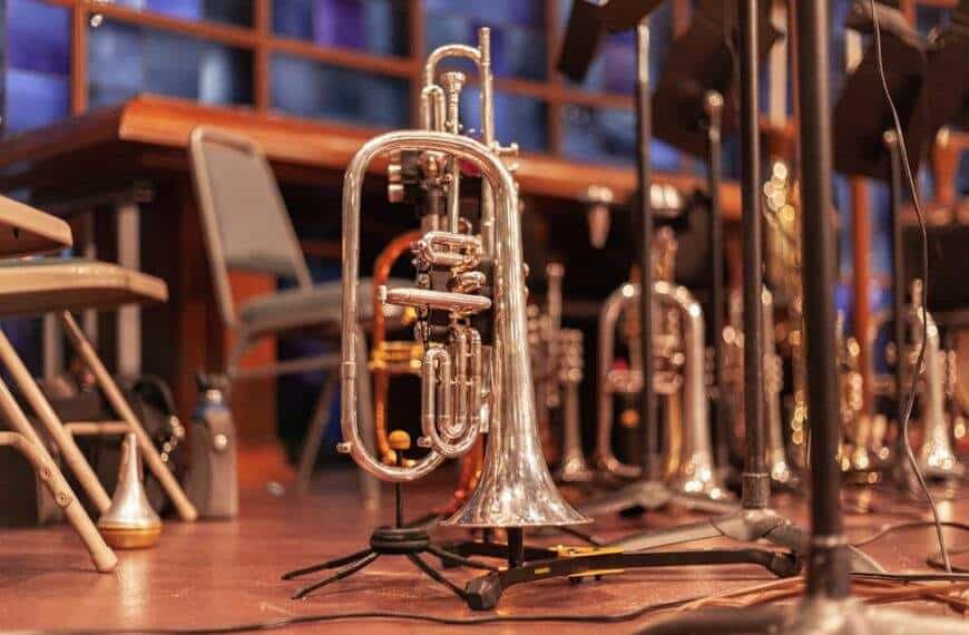 Photo Brass trumpet