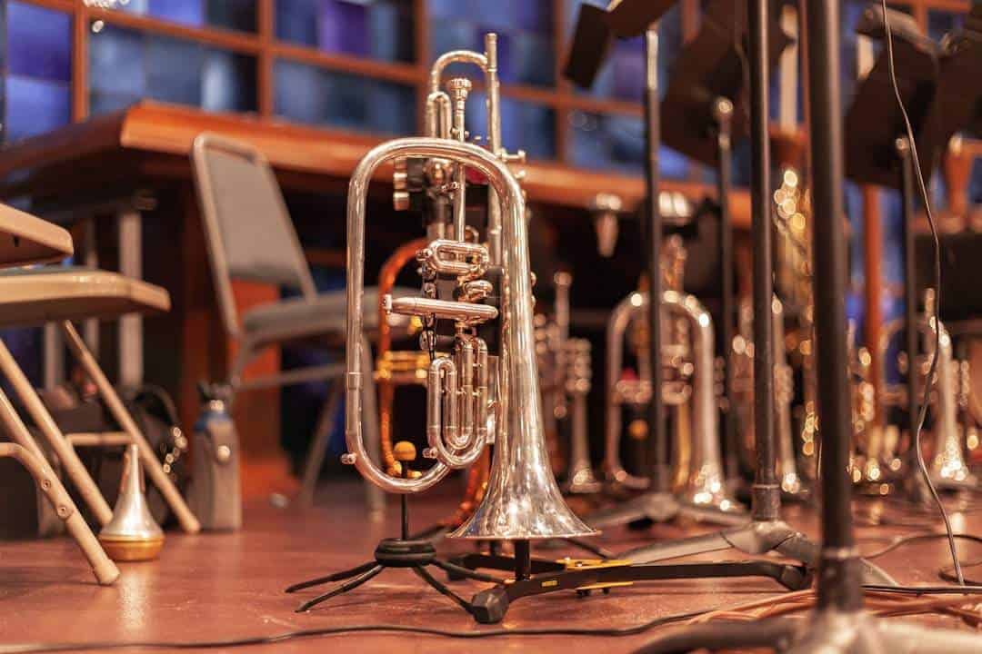 Photo Brass trumpet
