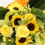 Photo Sunflower bouquet